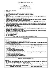 Giáo án Âm nhạc Lớp 7 (Sách Kết nối tri thức) - Chủ đề 8 Mùa hè của em - Năm học 2022-2023